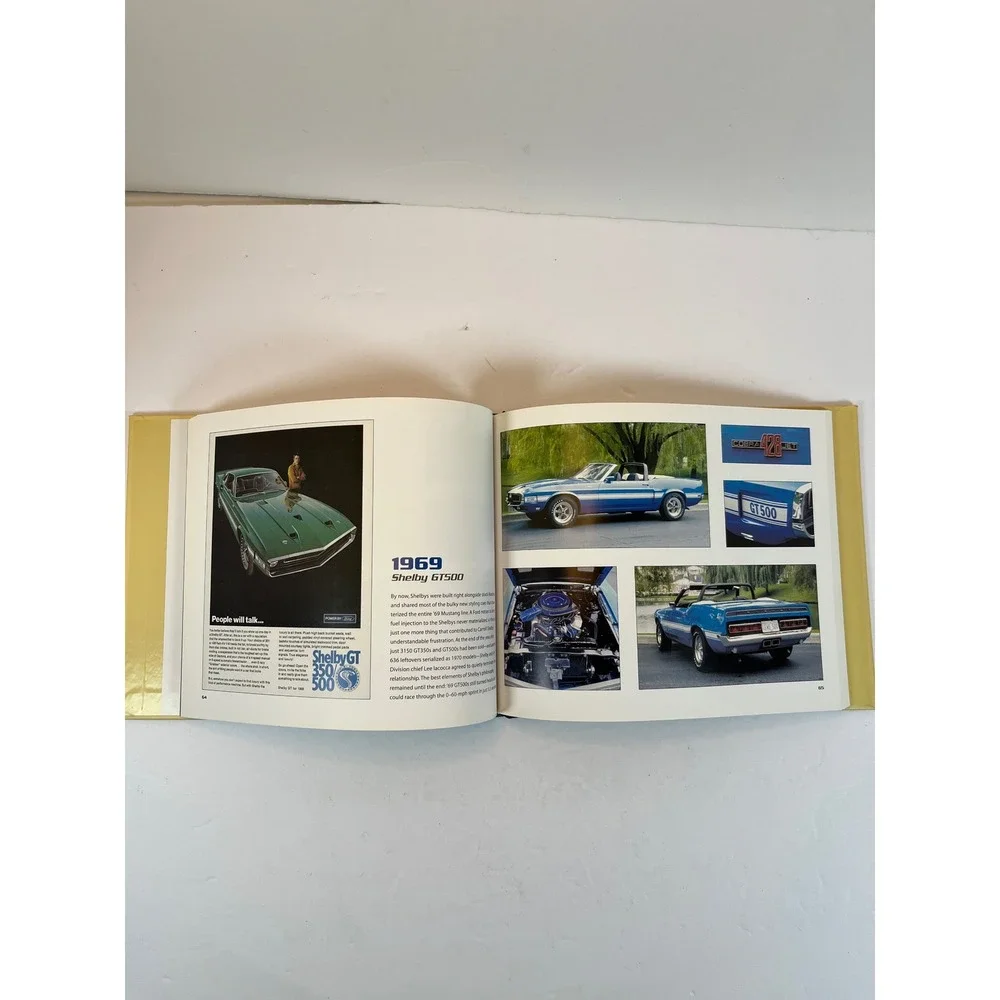 Mustang Classics Hardcover Book Ford History GT Shelby Cobra Publications Intl